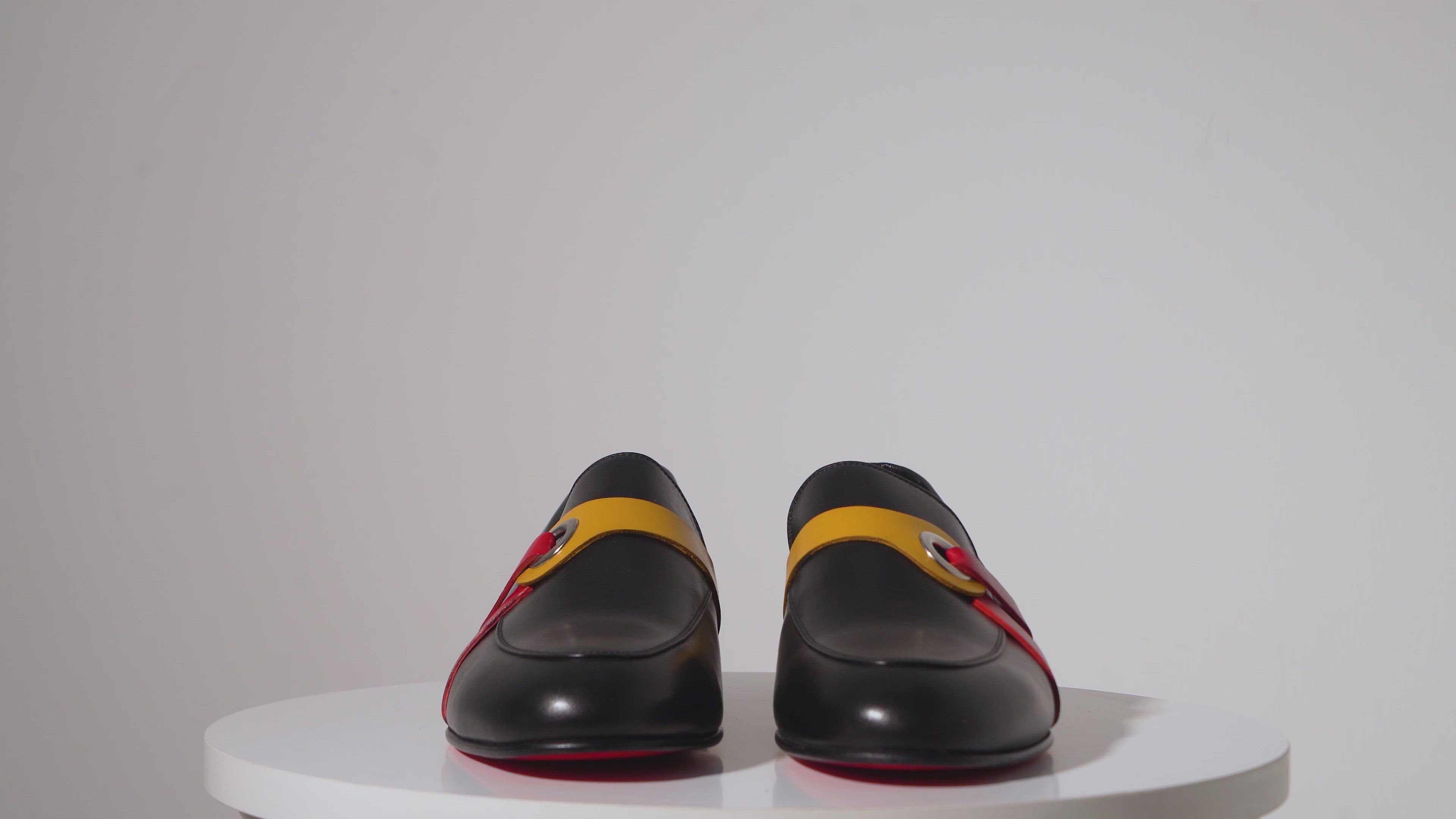 The Jackie Black Bit Dress Loafer Limited Edition Men Shoe Vinci Leather Shoes