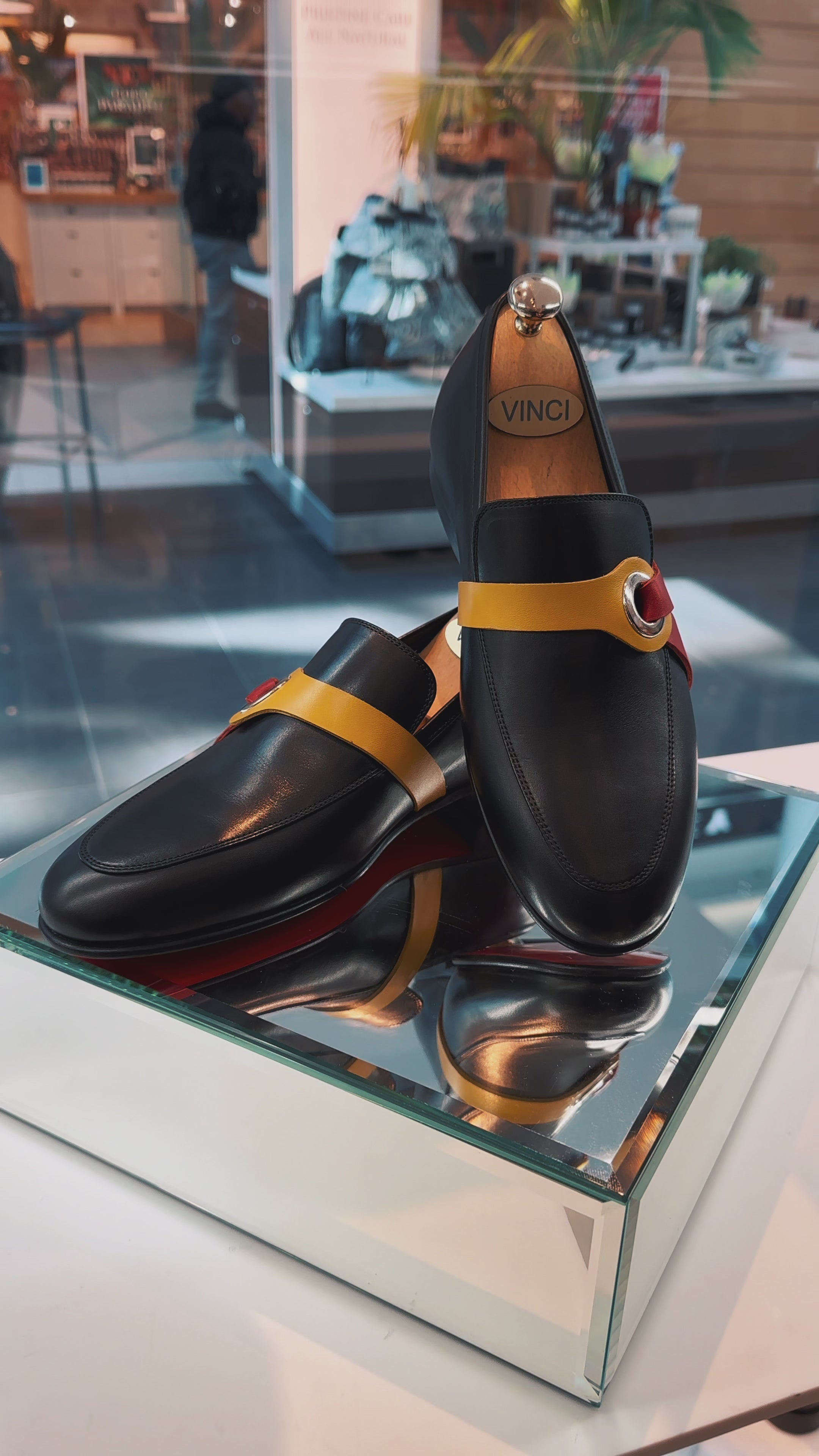 The Jackie Black Bit Dress Loafer Limited Edition Men Shoe Vinci Leather Shoes