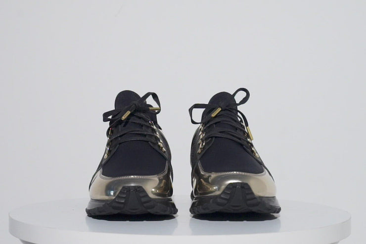 The Emir Gold Leather Sneaker For Women Limited Edition