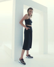 The Opuwo Black & Gold Glitter Sneaker