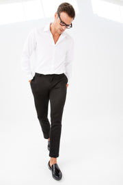 The Cordova Black Patent Leather Tassel Loafer
