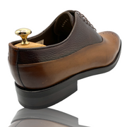 The Chicago Brown Leather Oxford Shoe