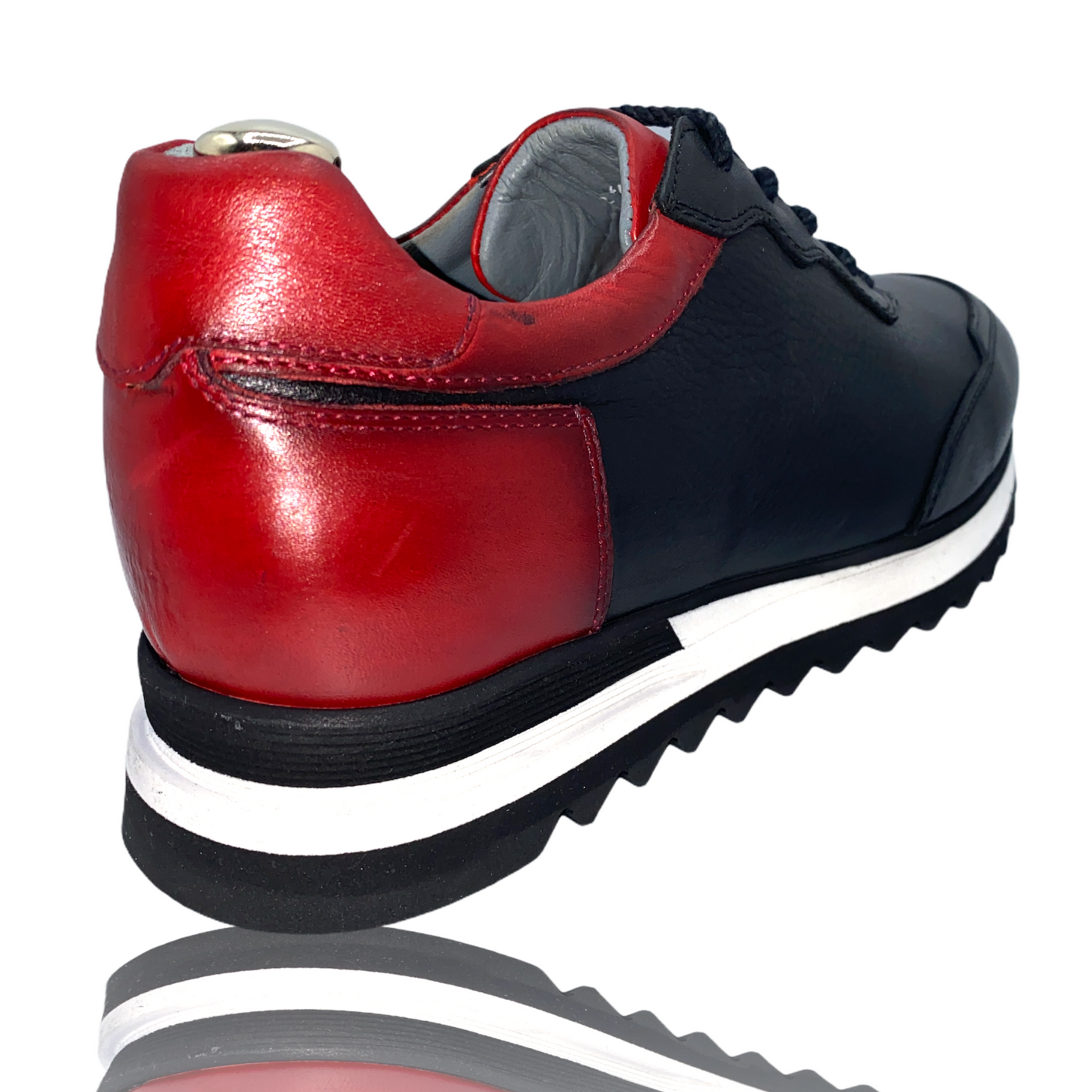 The Florida Black Leather Sneaker Final Sale!