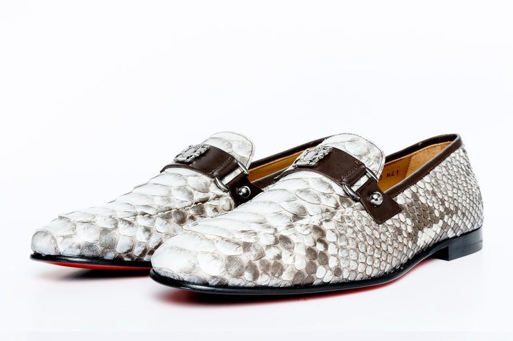 The Boss Pyth Naturel Color Shoe Bit Loafer