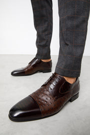 The Monterrey Brown Cap Toe Derby Shoe