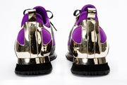 The Emir Purple Leather Sneaker For Women Limited Edition