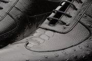 Alabama Black Wingtip Oxford Shoe