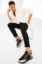 The Emir Gold Leather Sneaker For Men Limited Edition