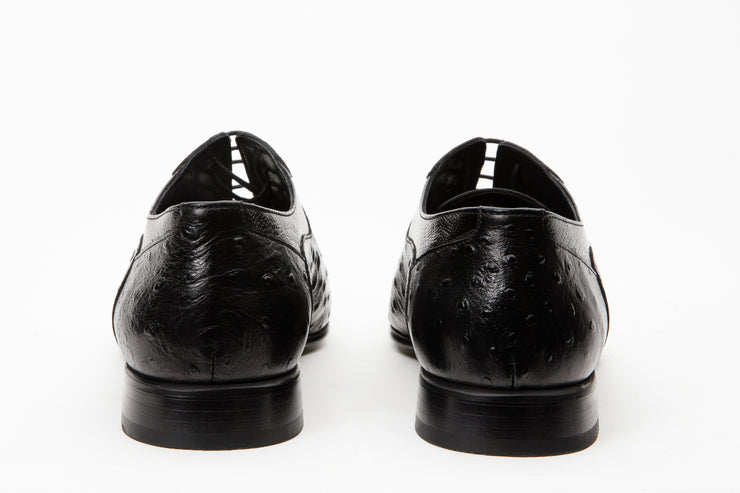 Alabama Black Wingtip Oxford Shoe