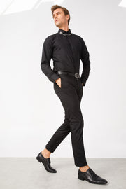 The Buenos Aires Black Derby Shoes
