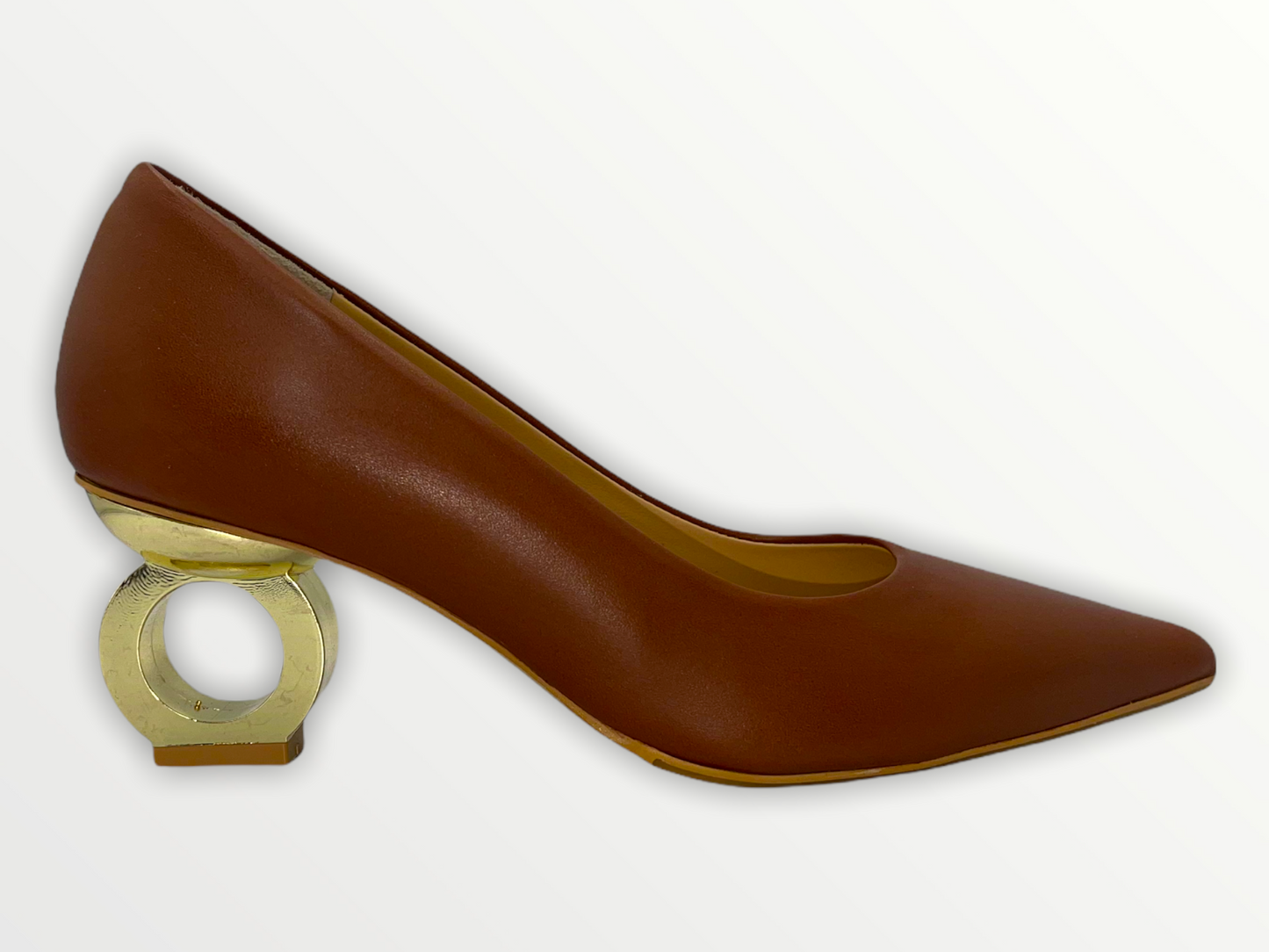 The Tokyo Brown Leather Pump Final Sale!