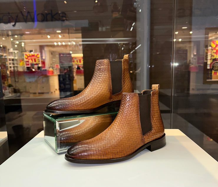 The Oslo Brown Leather Chelsea Boot