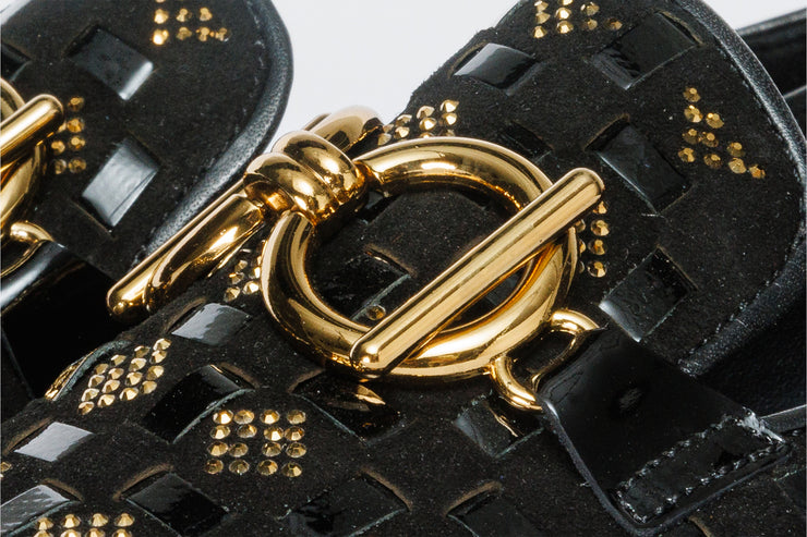 The Vicino Shoe Black Bit Dress Loafer