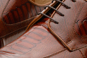 The Martin Tan Leather Derby Shoe