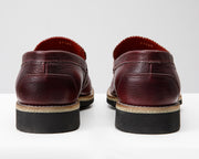 The Monroe Burgundy Leather Penny Loafer