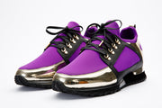 The Emir Purple Leather Sneaker For Women Limited Edition