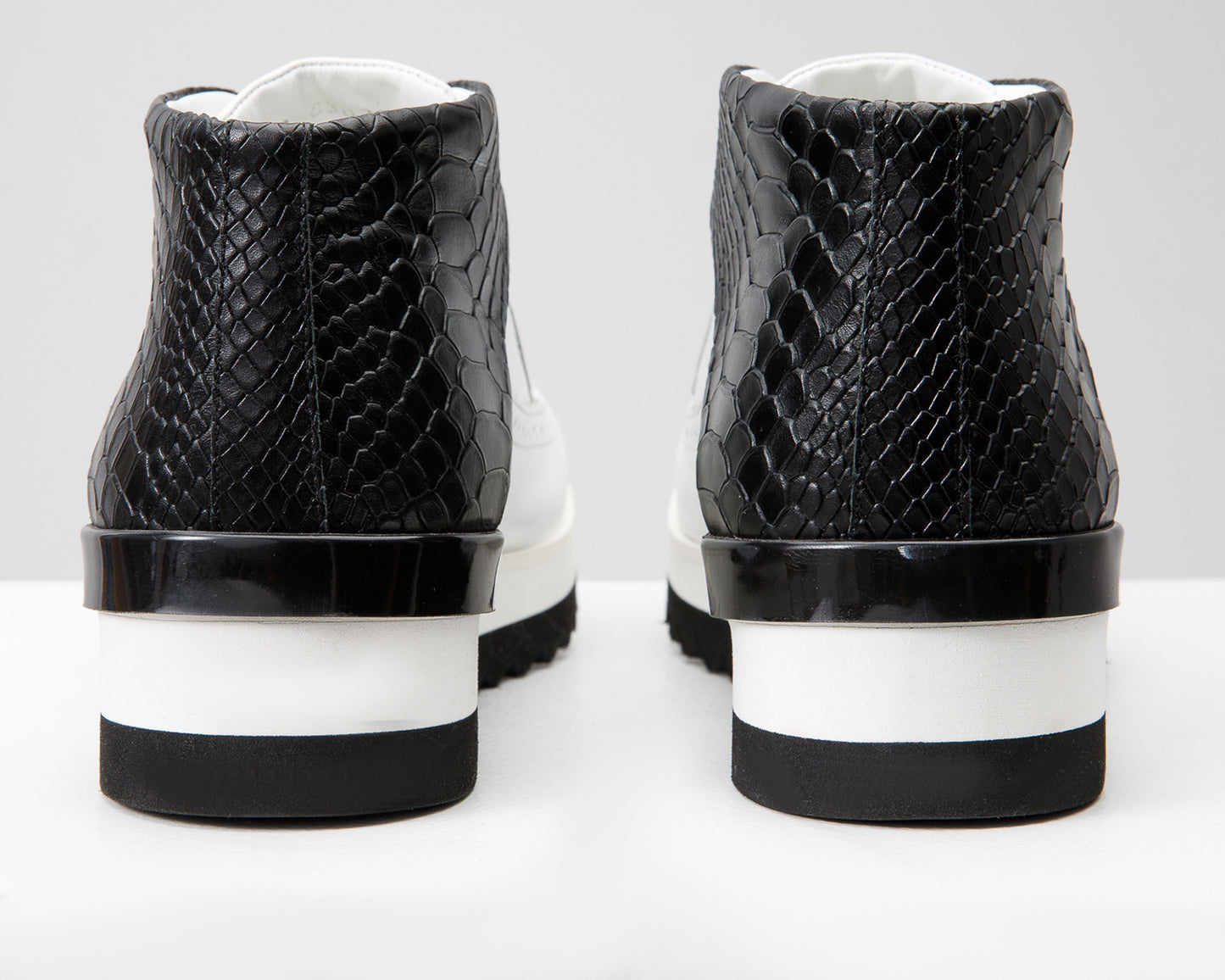 The Kagan White Wingtip Chukka Men Sneaker Boot