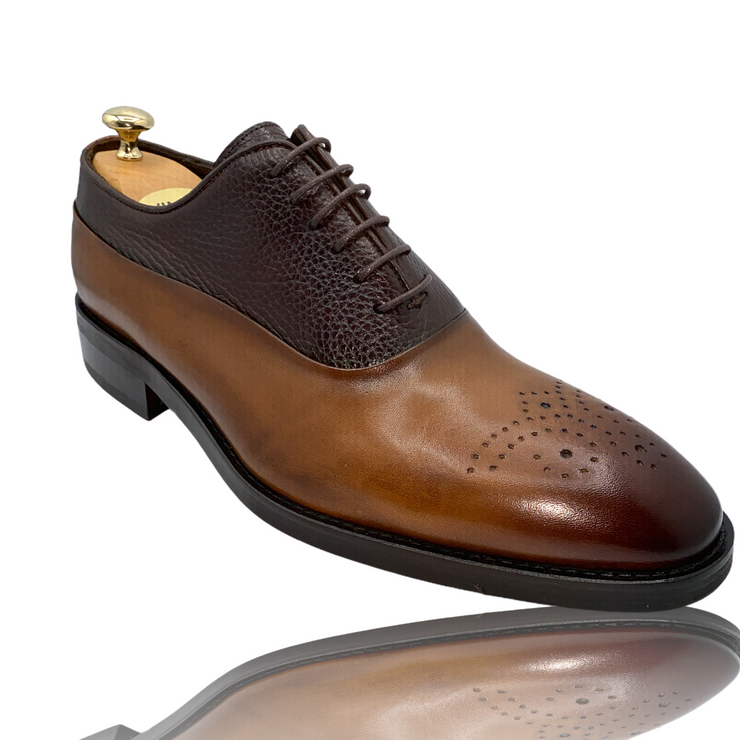 The Chicago Brown Leather Oxford Shoe