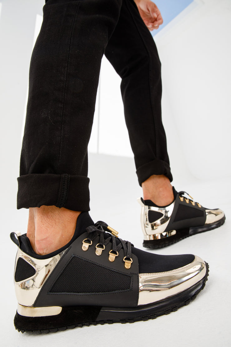 The Emir Gold Leather Sneaker For Men Limited Edition