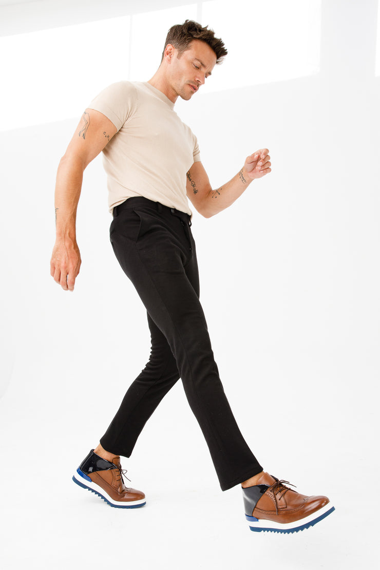 The Kagan Tan Wingtip Chukka Sneaker Boot