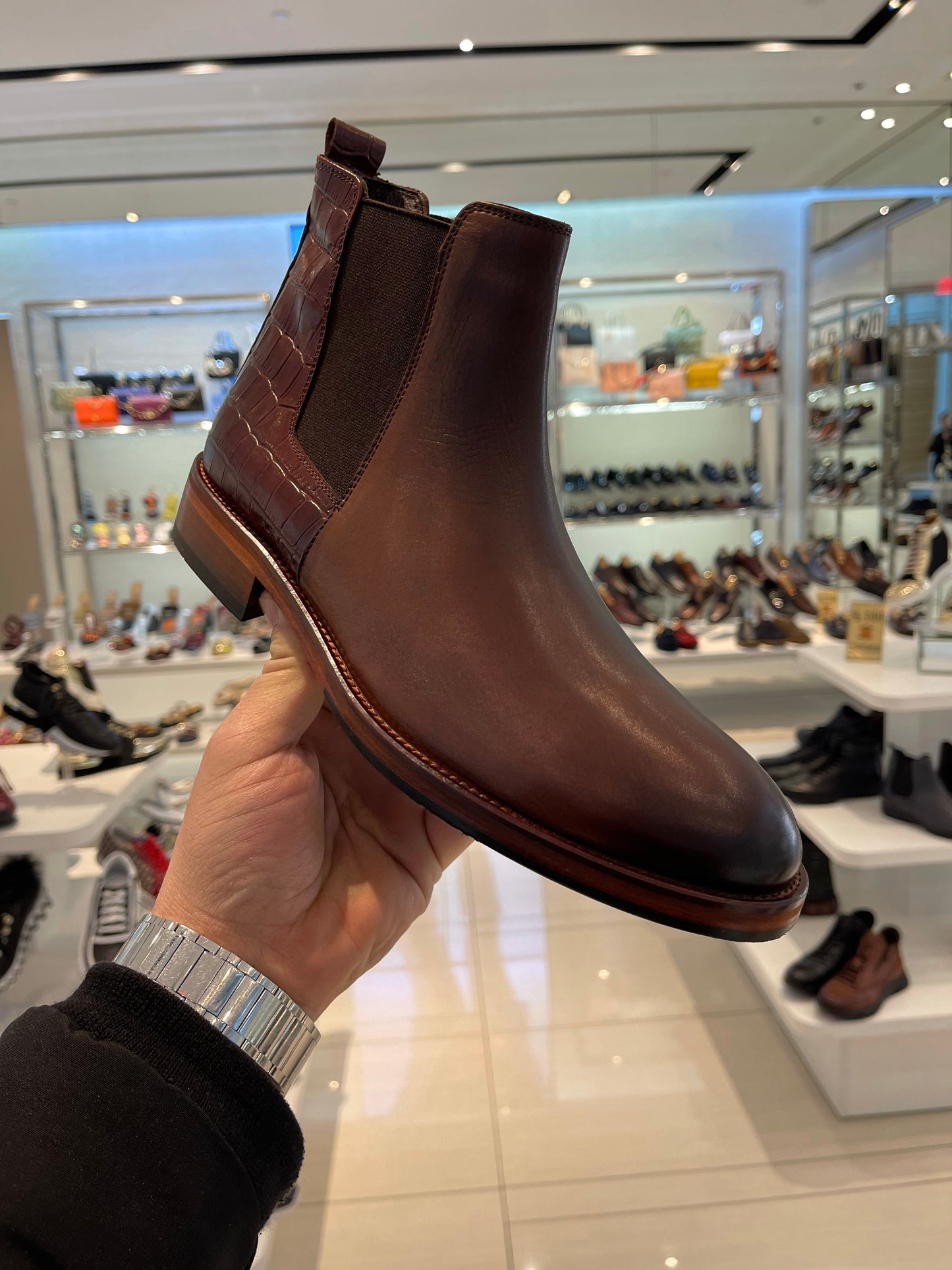 The Manby Brown Leather Chelsea Men Boot Final Sale!