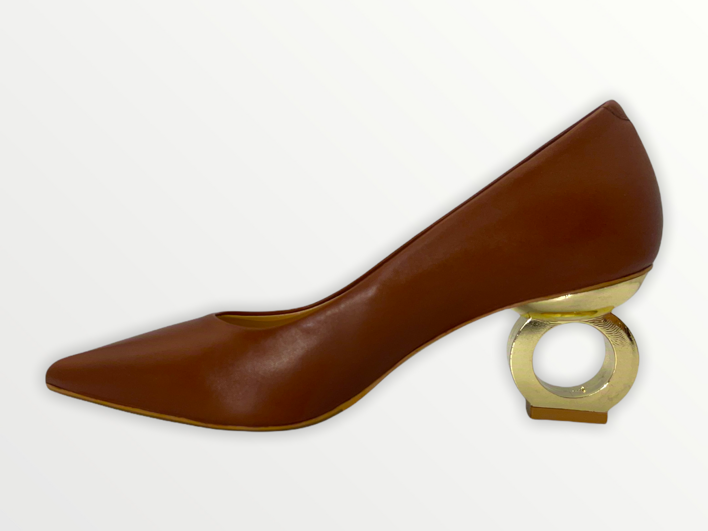 ¡Venta final de los zapatos de salón de cuero marrón Tokio!