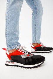 The Tyler Black Leather Sneaker Final Sale!