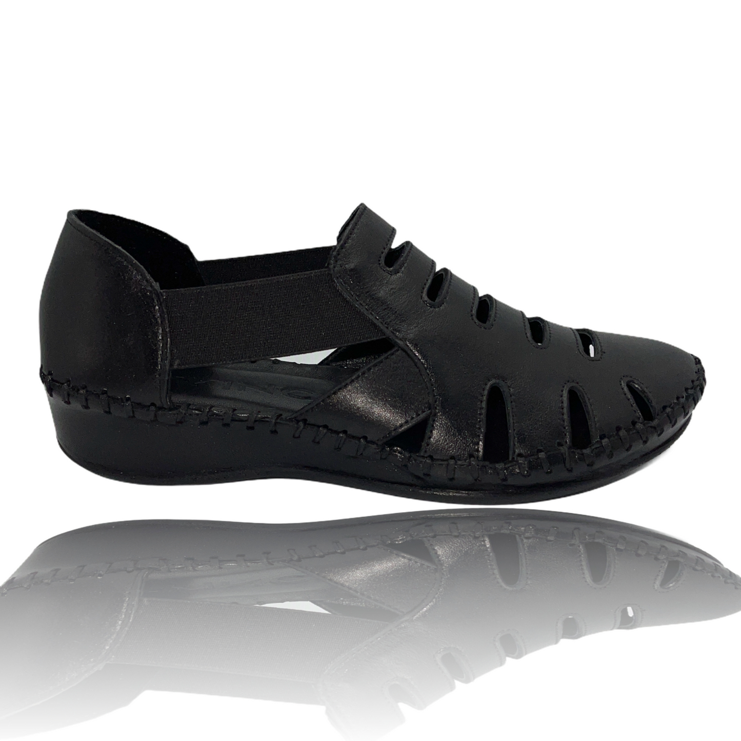 The Maerdy Black Leather Sandal Final Sale!