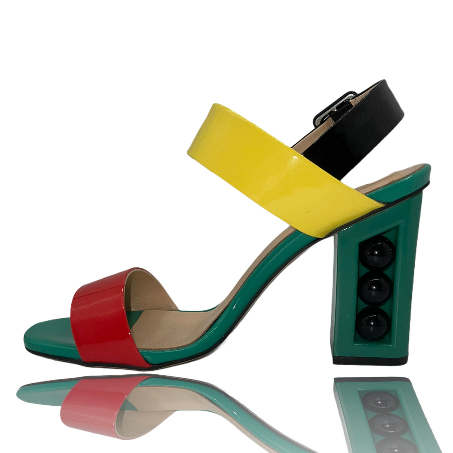 The Pericos Multicolor Leather Women Sandal Final Sale!