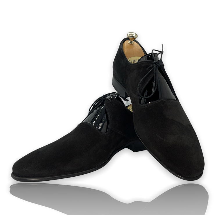 The Brody Black Leather Dress Shoes
