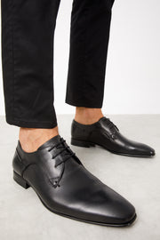 The Buenos Aires Black Derby Shoes