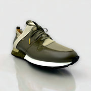 The Reno Green Leather Sneaker