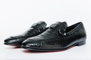 The Boss Pyth Black Shoe Bit Loafer
