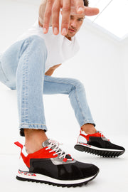 The Tyler Black Leather Sneaker Final Sale!