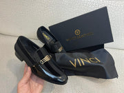 The Pontalto Leather Shoe Black Bit Loafer