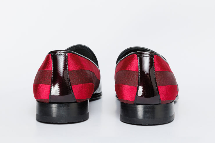 The Pontalto Leather Shoe Burgundy Bit Loafer