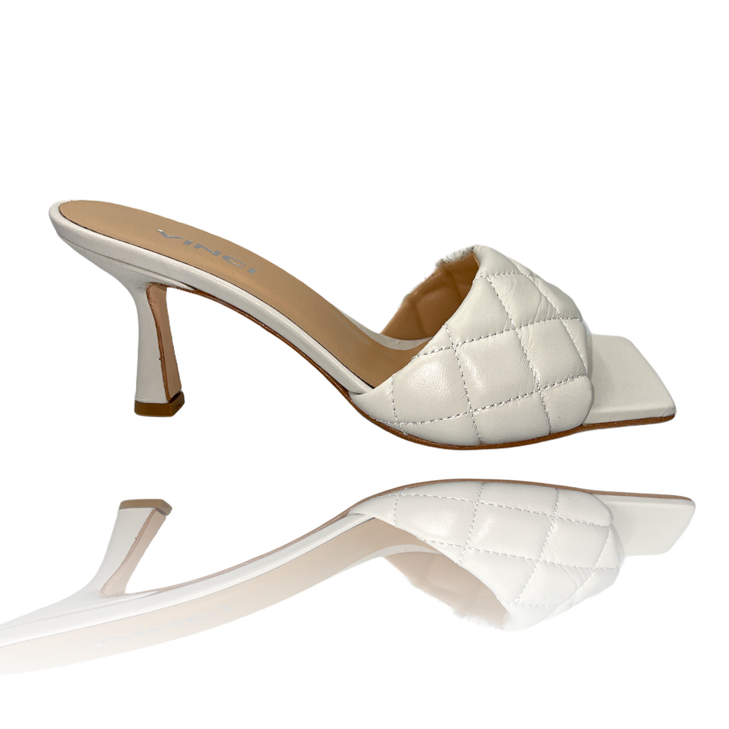 The Ambler White Leather Sandal Final Sale!