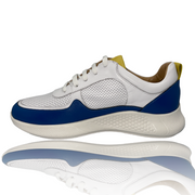 The Duvall White Leather Sneaker Final Sale!