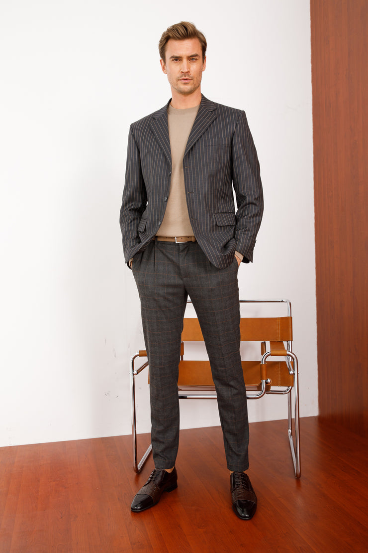 The Monterrey Brown Cap Toe Derby Shoe