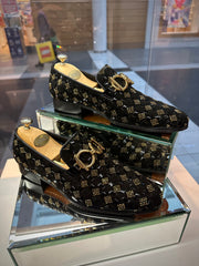 The Vicino Shoe Black Bit Dress Loafer