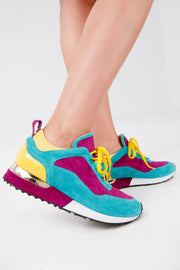 The Sultan Multicolor Leather Women Sneaker Final Sale!
