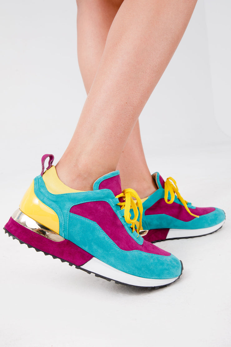 The Sultan Multicolor Leather Women Sneaker Final Sale!
