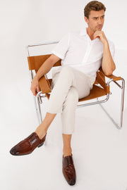 The Martin Tan Leather Derby Shoe